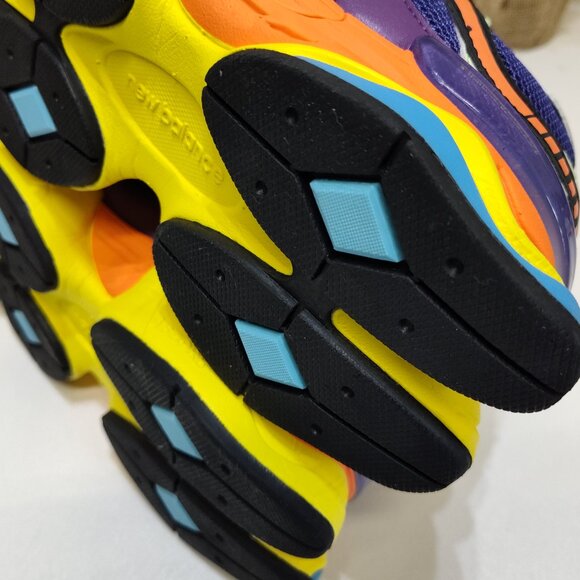 New Balance 9060 Prism Purple Vibrant Spring U9060NBX Men 8.5 Mesh/Leather Upper - Picture 14 of 16